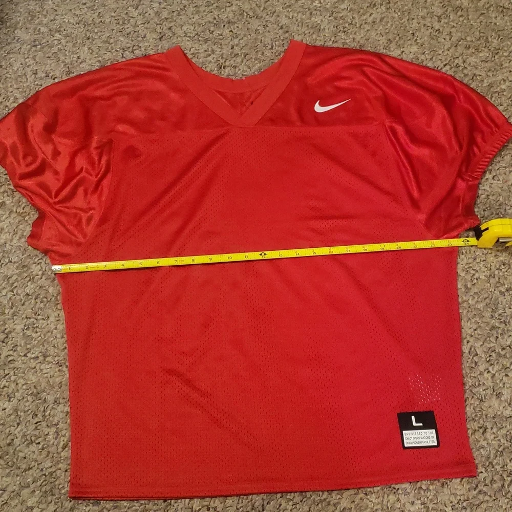 Nike- Men's Red Jersey Shirt NWOT, Size Large,